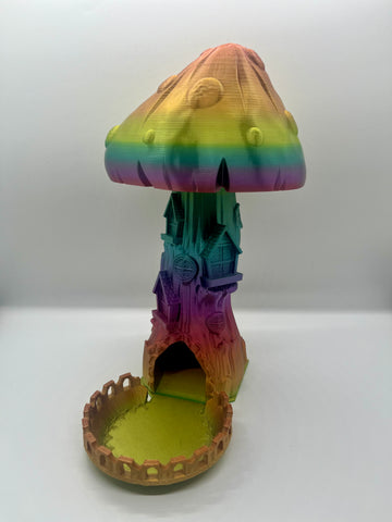 Fates End Mushroom Manor Dice Tower