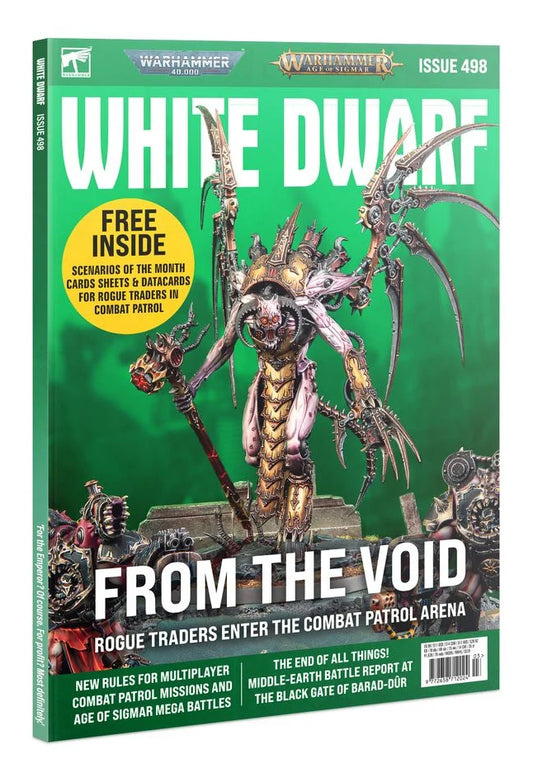 Warhammer: White Dwarf Magazine Issue 498