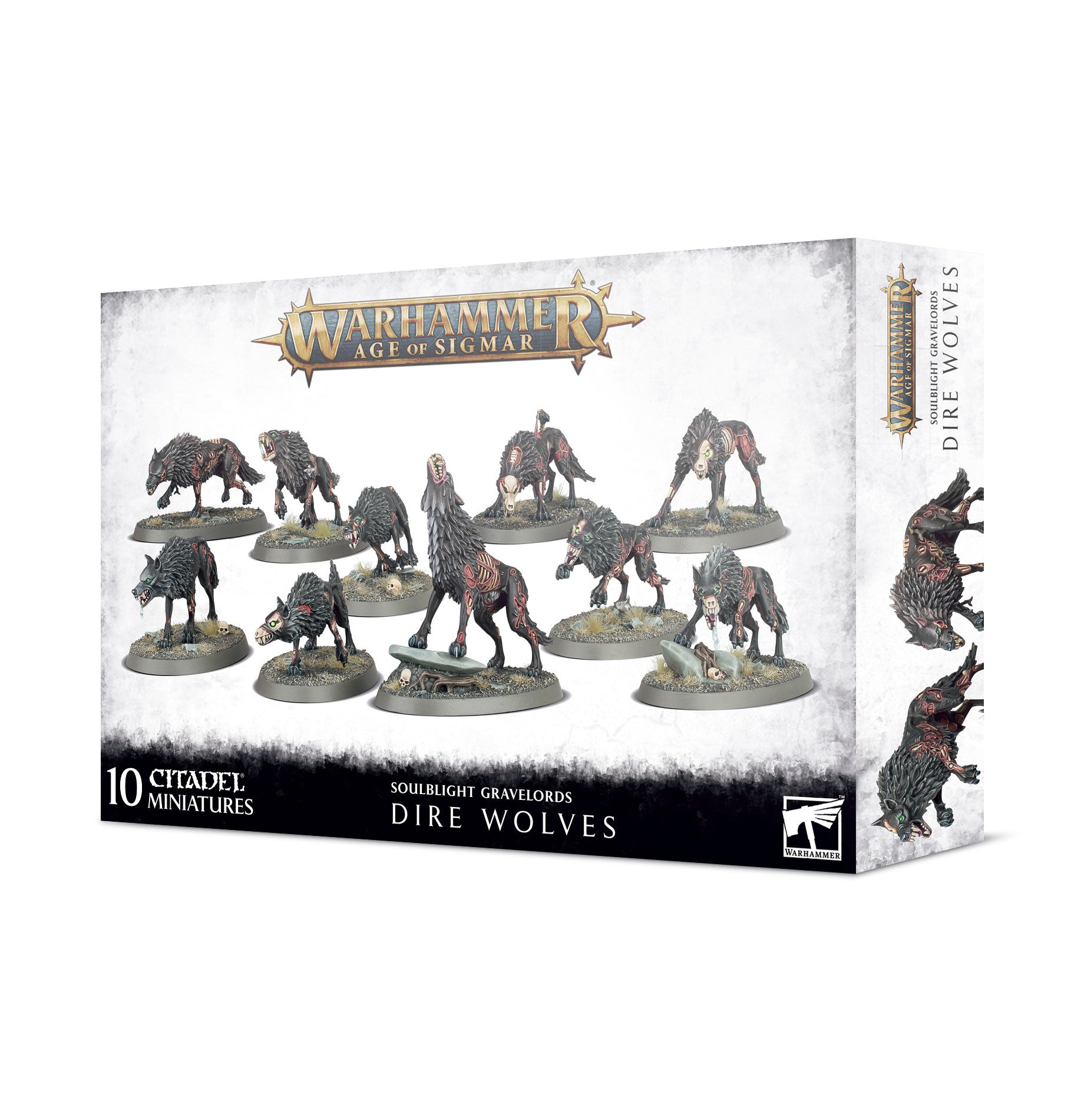 Age of Sigmar: Soulblight Gravelords: Dire Wolves
