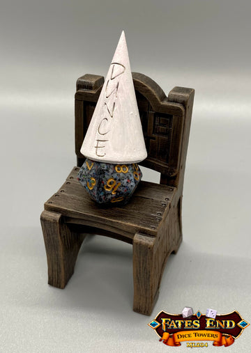 Fates End Chair of Shame Dice Jail