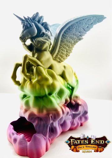 Fates End Majestic Alicorn Dice Tower