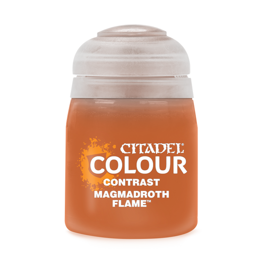 Citadel Paints: Magmadroth Flame (Contrast)