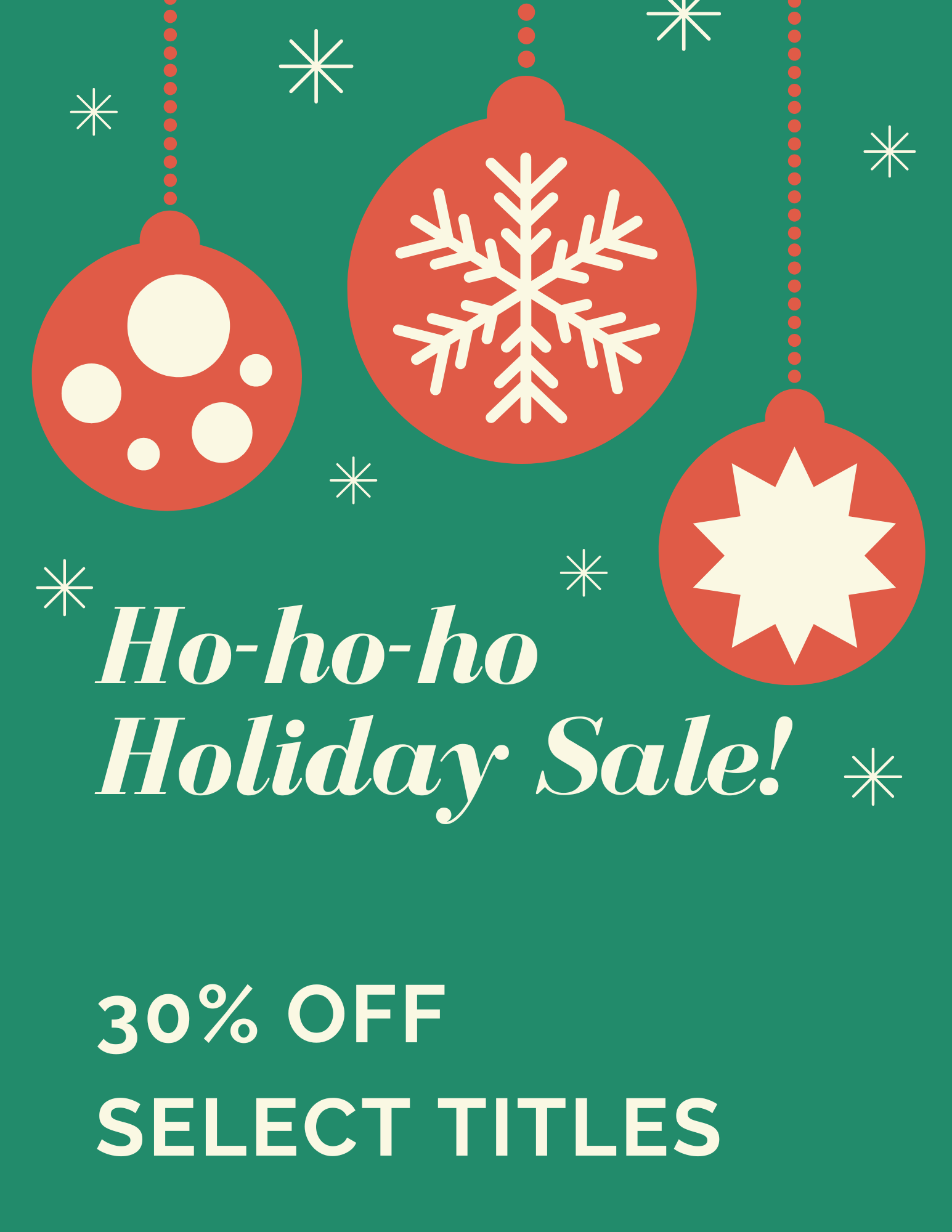 Holiday Sale