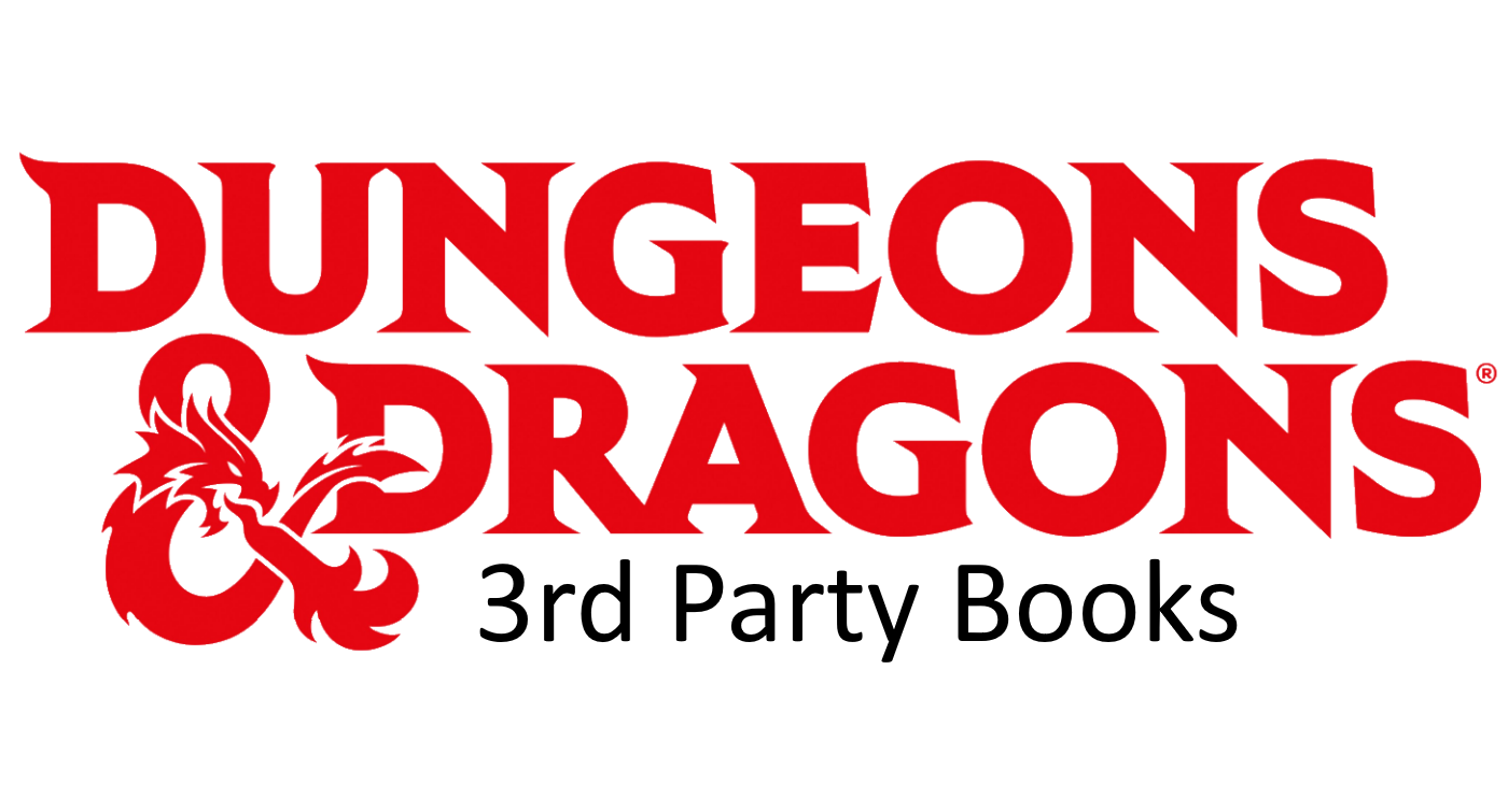 Dungeons and Dragons Third Party Books