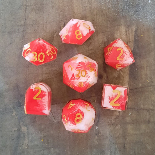 7pc Dice Set - Multiple Pour