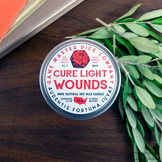 Cure Wounds Gaming Candle 2oz