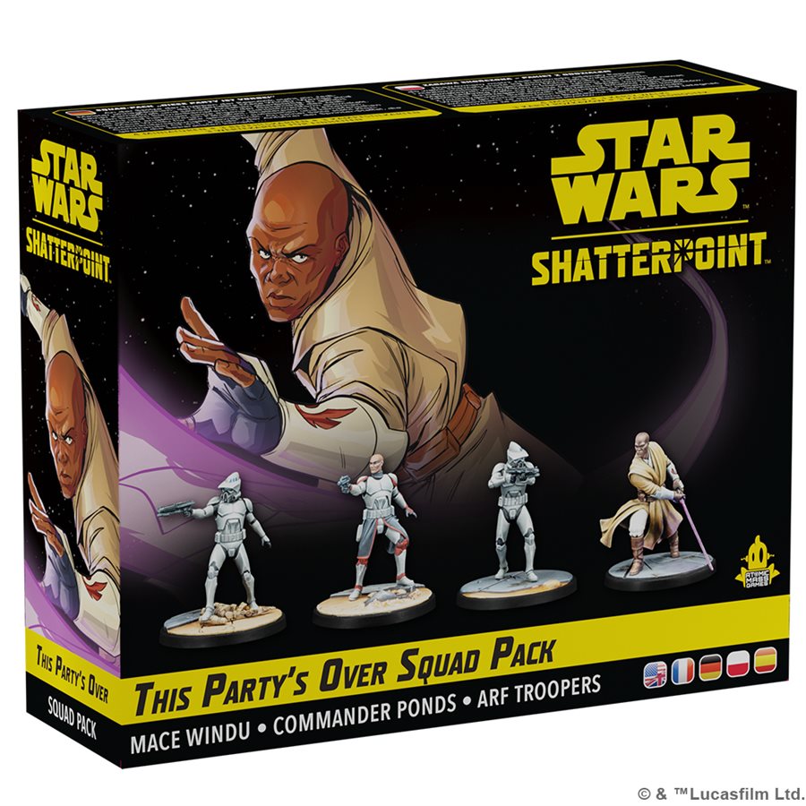 Star Wars: Shatterpoint: This Party's Over: Mace Windu Squad Pack Expansion