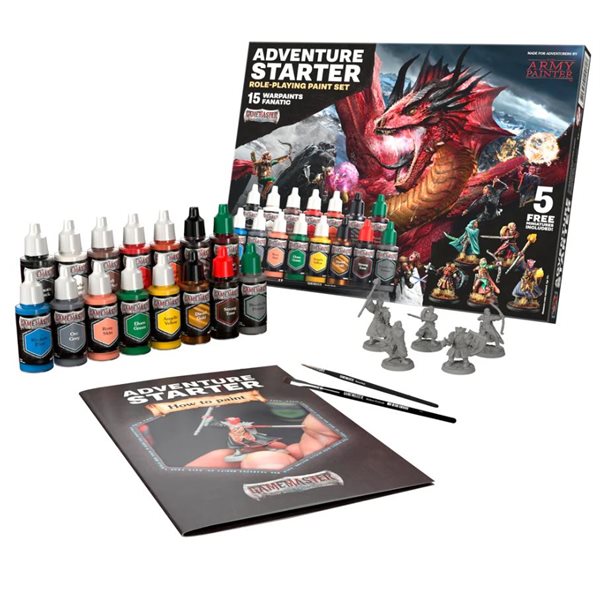 Army Painter: Adventure Starter Role-Playing Paint Set
