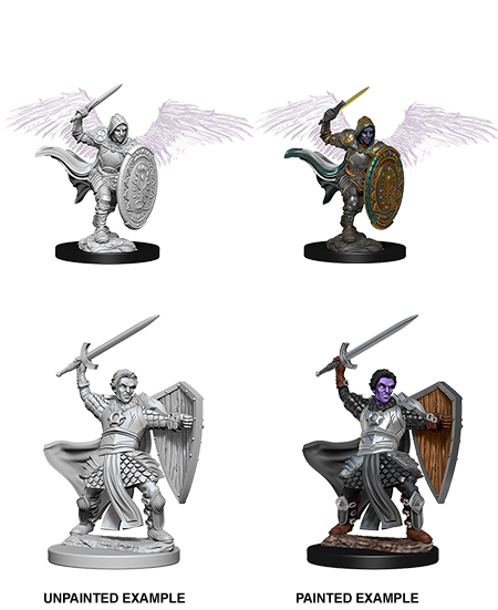 D&D Miniatures: Nolzur's Marvelous Miniatures: Aasimar Paladin Male