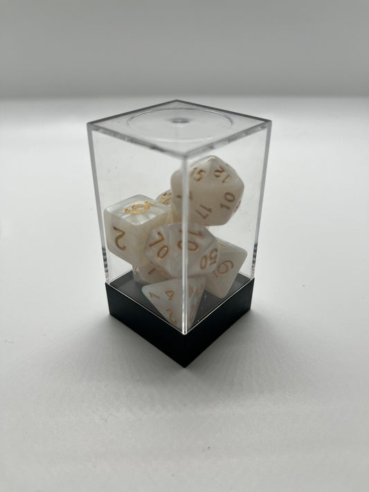 Polyhedral 7-Die Set - Multiple Colours