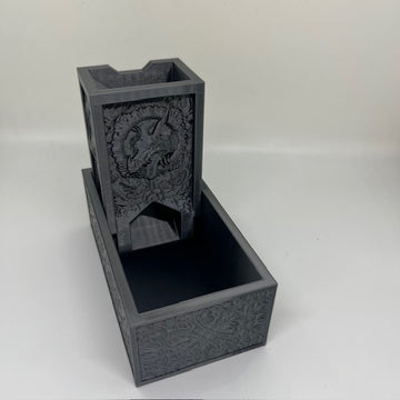 Fates End Folding Dice Tower - Dragon