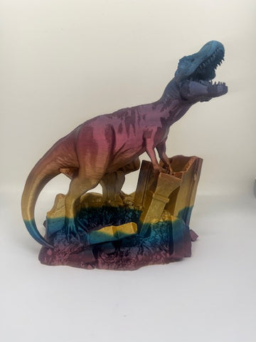 Fates End T-Rex Dice Tower
