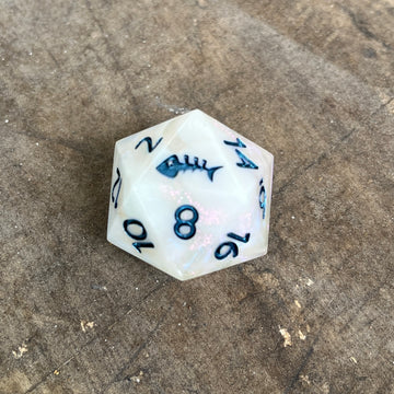 30mm Chonk d20 - Single Pour