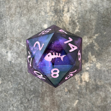 30mm Chonk d20 - Single Pour