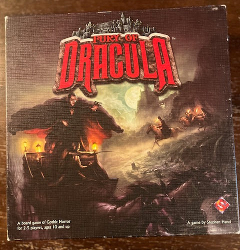Fury of Dracula Second Edition: Used Copy (See Description)