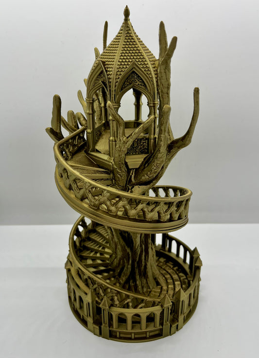 Fates End Elven Treehouse Dice Tower