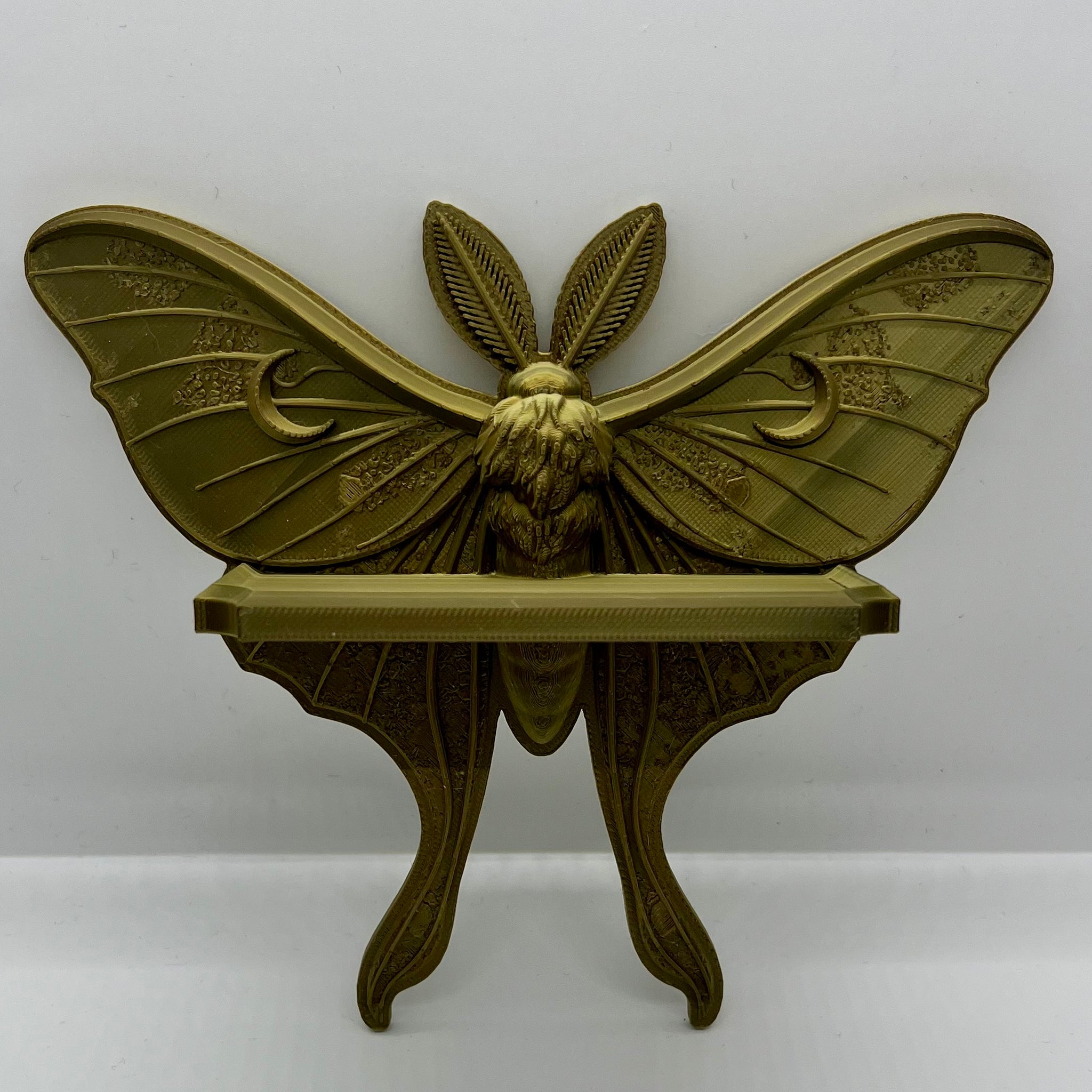Fates End Luna Moth Wall Shelf