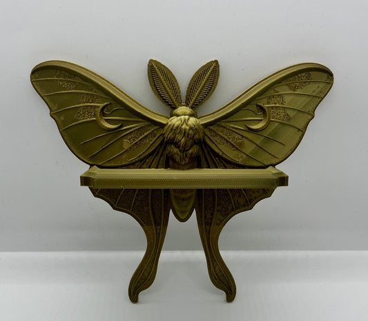Fates End Luna Moth Wall Shelf