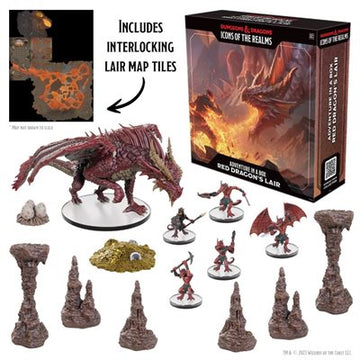 D&D Icons of the Realms: Adventure in a Box: Red Dragon's Lair - Preorder