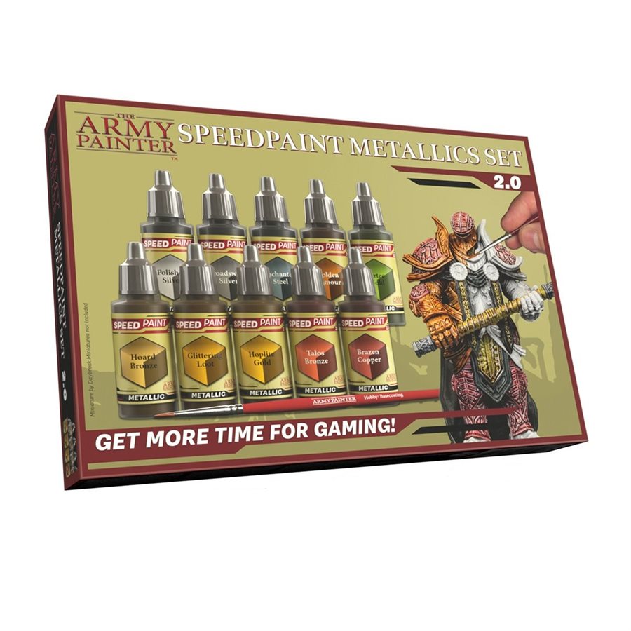 Army Painter Speedpaint Metallics Set