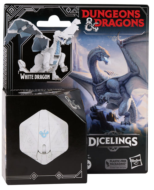 Dicelings: White  Dragon