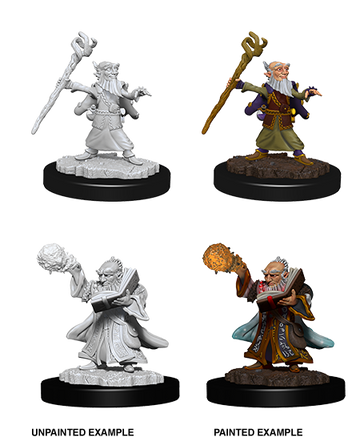 D&D Miniatures: Nolzur's Marvelous Miniatures: Gnome Wizard Male