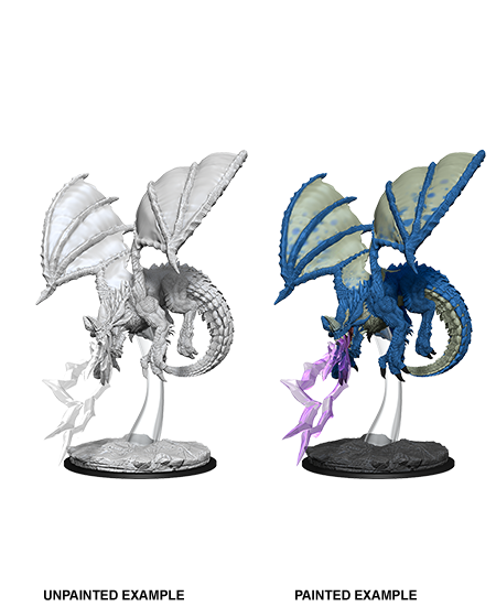 D&D Miniatures: Nolzur's Marvelous Miniatures: Young Blue Dragon