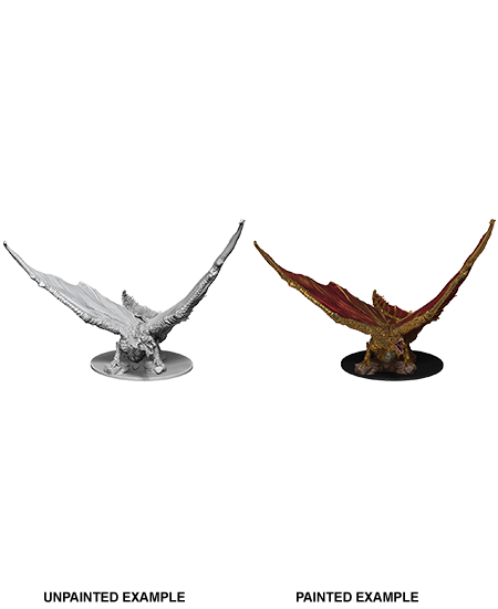 D&D Miniatures: Nolzur's Marvelous Miniatures: Young Brass Dragon
