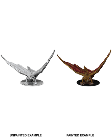 D&D Miniatures: Nolzur's Marvelous Miniatures: Young Brass Dragon