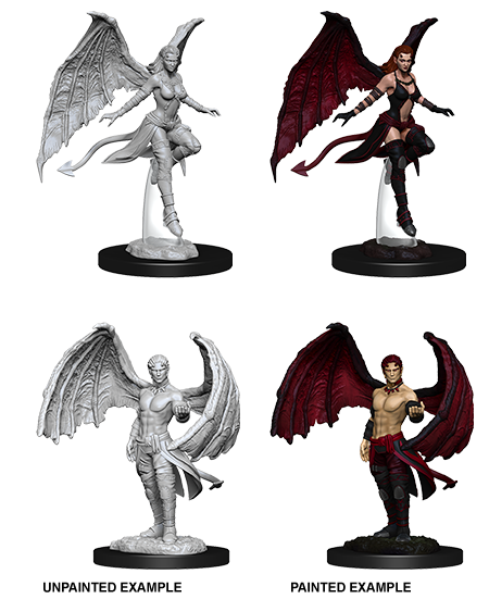 D&D Miniatures: Nolzur's Marvelous Miniatures: Succubus & Incubus