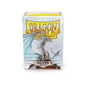 Dragon Shield Silver Matte Sleeves (100ct)