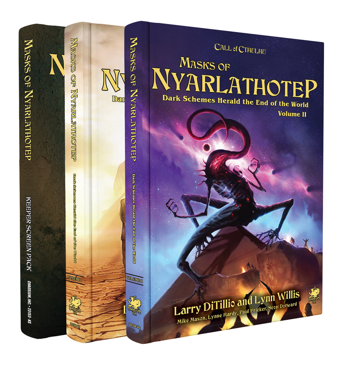 Call of Cthulhu: Masks of Nyarlathotep 2 Volume Slipcase Set