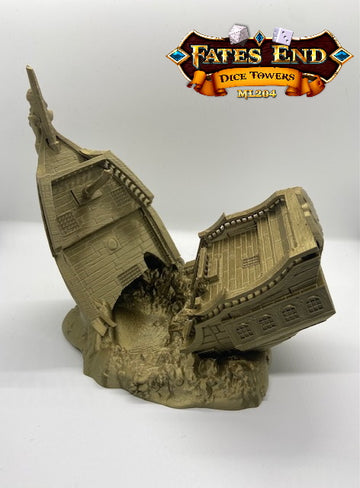Fates End Shipwreck Dice Tower