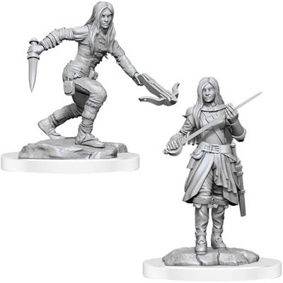 D&D Miniatures: Nolzur's Marvelous Miniatures: Half-Elf Rogue Female
