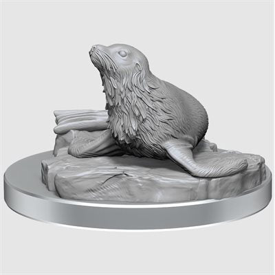 D&D Miniatures: Nolzur's Marvelous Miniatures: Locathah & Seal