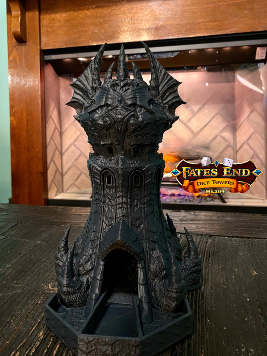 Fates End Warlock Dice Tower