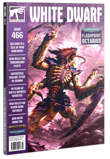 Warhammer: White Dwarf Magazine Issue 466