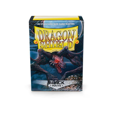 Dragon Shield Black Matte Sleeves (100ct)