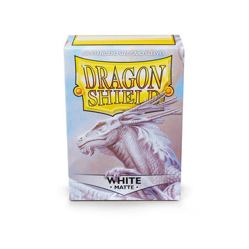 Dragon Shield White Matte Sleeves (100ct)