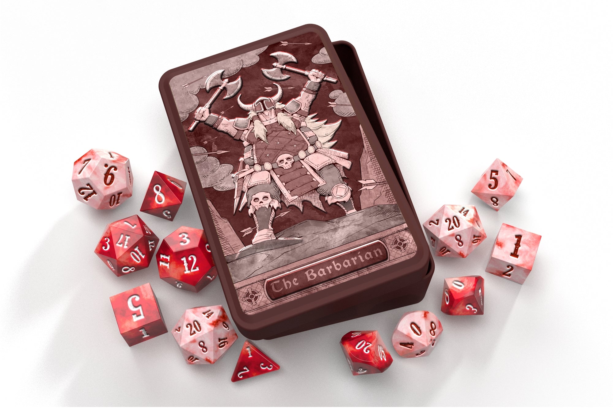 Beadle & Grimm's Dice Set - The Barbarian