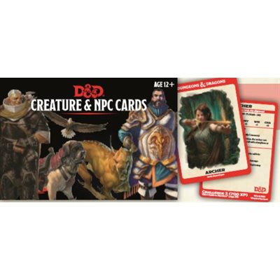 Dungeons & Dragons Creature & NPC Cards