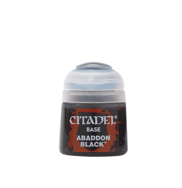 Citadel Paints: Abaddon Black (Base)