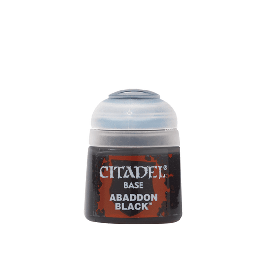 Citadel Paints: Abaddon Black (Base)