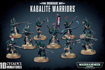Warhammer 40,000: Drukhari Kabalite Warriors