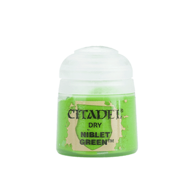 Citadel Paints: Niblet Green (Dry)
