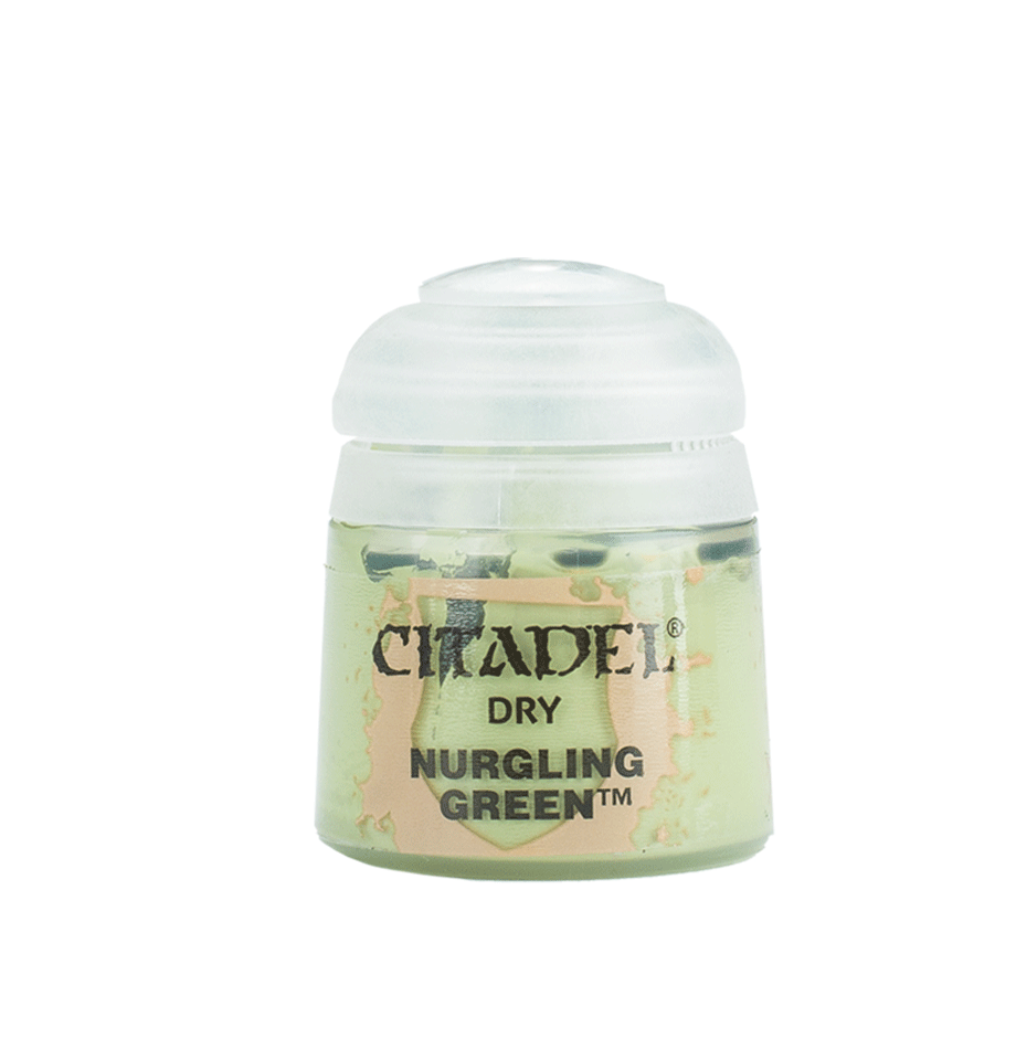 Citadel Paints: Nurgling Green (Dry)