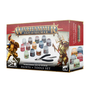 Warhammer Age of Sigmar Paint & Tools Set