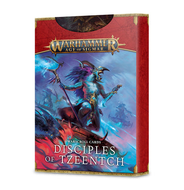 Warhammer Age of Sigmar: Disciples of Tzeentch Warscroll Cards
