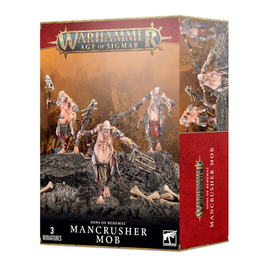 Warhammer Age of Sigmar: Sons of Behemat: Mancrusher Mob