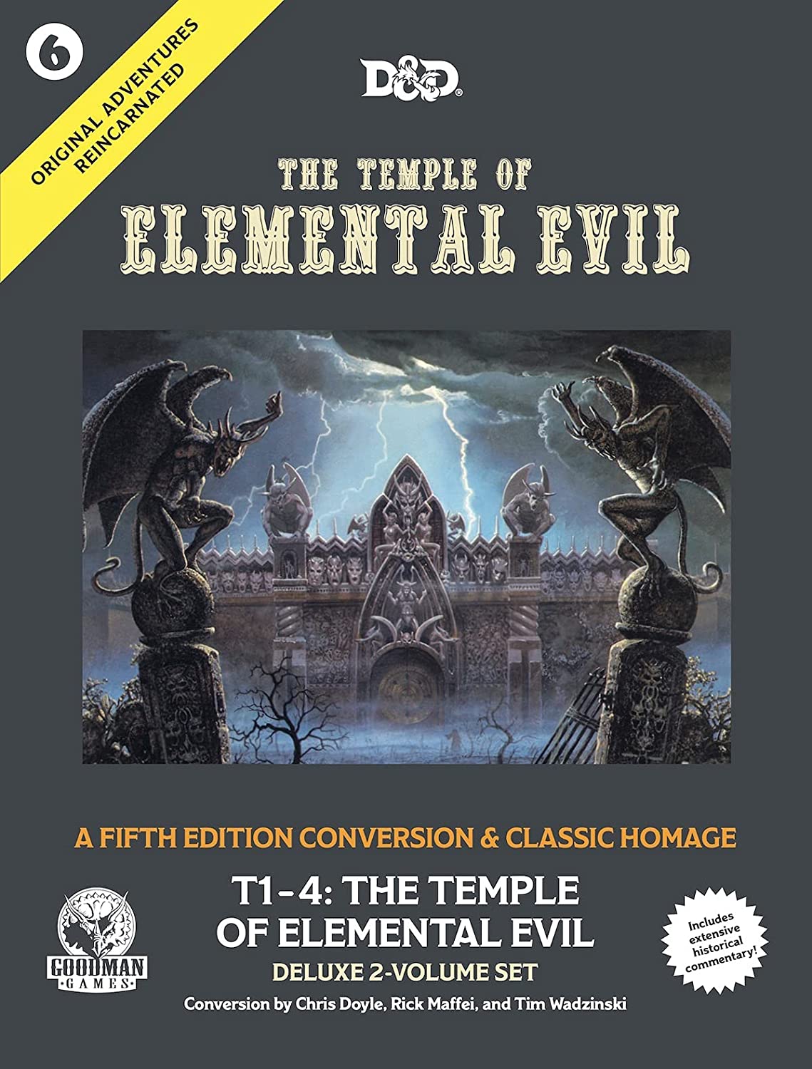 Original Adventures Reincarnated #6: The Temple of Elemental Evil: Deluxe 2-Volume Set